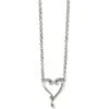 Adore Me Heart Necklace -Jewelry&Accessories Sales adore me heart necklace silver 0