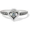 Alcazar Heart Glint Hinged Bangle -Jewelry&Accessories Sales alcazar heart glint hinged bangle silver light sapphire 0