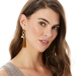 Amulet Post Earrings -Jewelry&Accessories Sales amulet post earrings gold 3