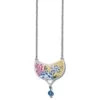 Blossom Hill Garden Drop Necklace -Jewelry&Accessories Sales blossom hill garden drop necklace silver multi 0