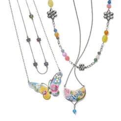 Blossom Hill Garden Drop Necklace 9 Blossom Hill Garden Drop Necklace -Jewelry&Accessories Sales blossom hill garden drop necklace silver multi 3