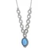 Blue Moon Short Necklace -Jewelry&Accessories Sales blue moon short necklace silver blue 0