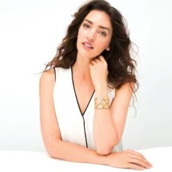 Christo Sydney Wide Cuff Bracelet -Jewelry&Accessories Sales christo sydney wide cuff bracelet gold 2 ab5d5e90 a54a 4d80 a5ac e3140ee3a2c3