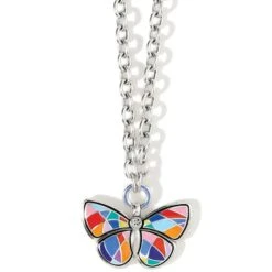 Colormix Butterfly Ring Necklace