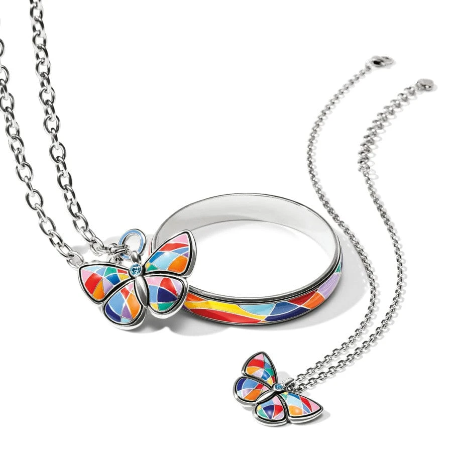 Colormix Butterfly Ring Necklace 6 Colormix Butterfly Ring Necklace - Image 4