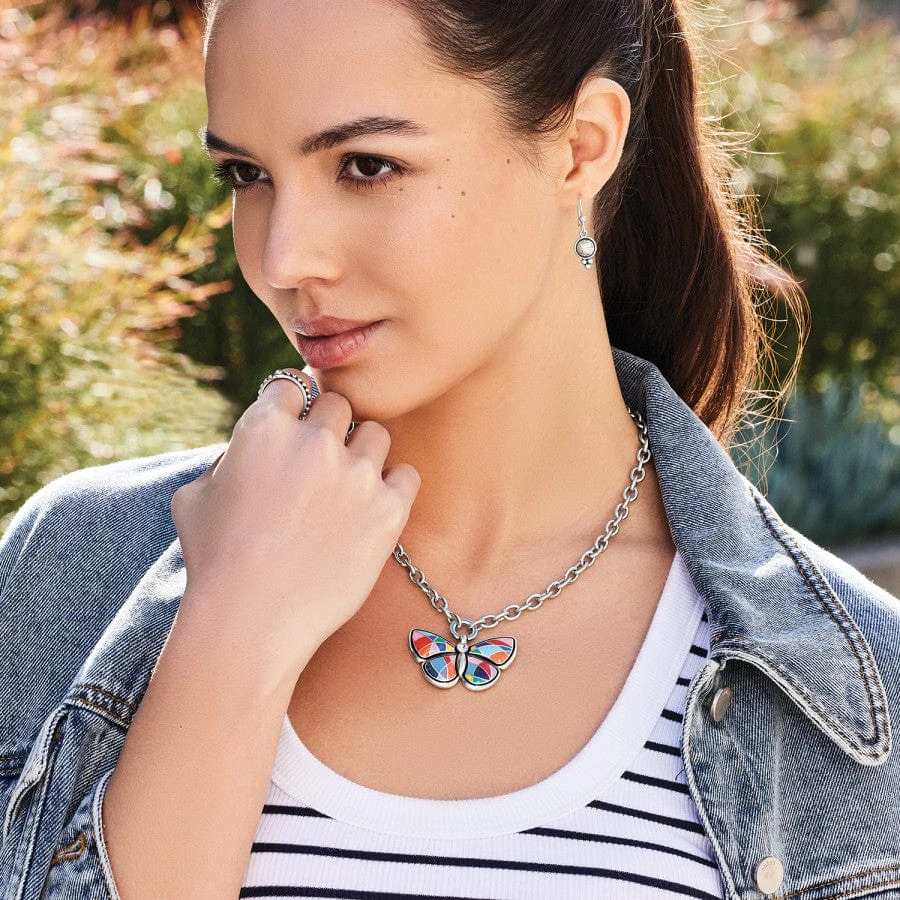 Colormix Butterfly Ring Necklace 7 Colormix Butterfly Ring Necklace - Image 5