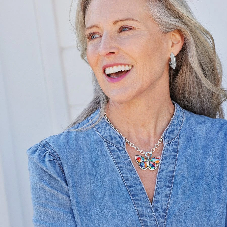 Colormix Butterfly Ring Necklace 9 Colormix Butterfly Ring Necklace - Image 7