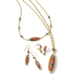 Colormix Jewel French Wire Earrings -Jewelry&Accessories Sales colormix jewel french wire earrings gold multi 2