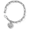 Contempo Heart Link Bracelet -Jewelry&Accessories Sales contempo heart link bracelet silver 0 59a63a59 dc05 41eb 96ba d0a18cfb7fb2