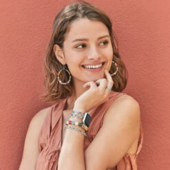 Contempo Linx Watch Band -Jewelry&Accessories Sales contempo linx watch band silver 5