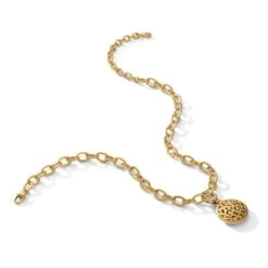 Contempo Medallion Charm Necklace -Jewelry&Accessories Sales contempo medallion charm necklace gold 3