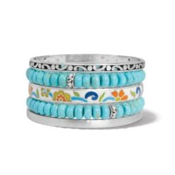 Contempo Nuevo Azul Stretch Bracelet -Jewelry&Accessories Sales contempo nuevo azul stretch bracelet silver 3