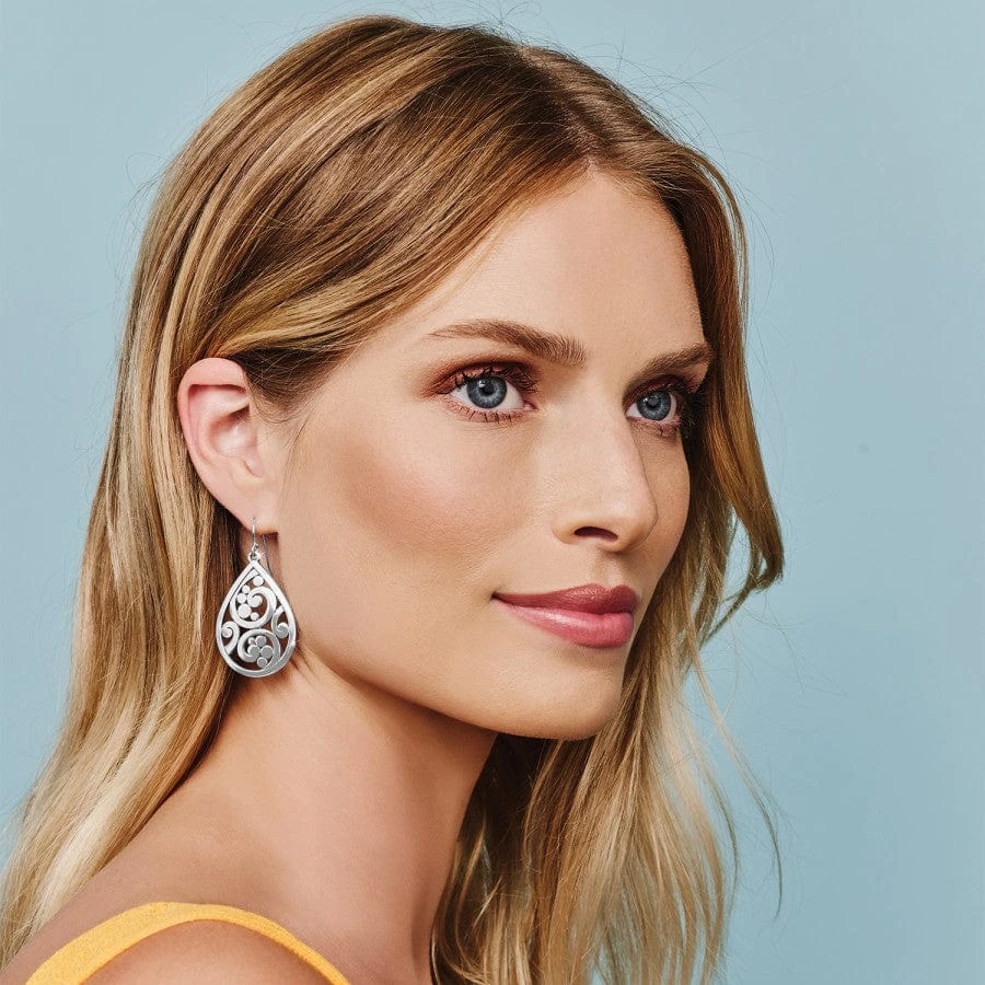 Contempo Teardrop French Wire Earrings 5 Contempo Teardrop French Wire Earrings - Image 3