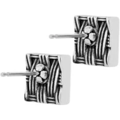 Crystal Rocks Post Earrings -Jewelry&Accessories Sales crystal rocks post earrings silver metallic 2