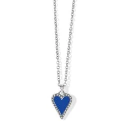 Dazzling Love Petite Necklace -Jewelry&Accessories Sales dazzling love petite necklace silver blue 0