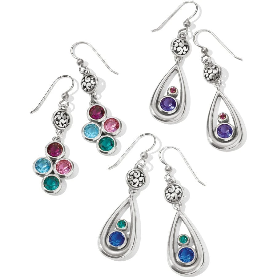 Elora Gems Dots French Wire Earrings 5 Elora Gems Dots French Wire Earrings - Image 3