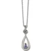 Elora Gems Teardrop Necklace -Jewelry&Accessories Sales elora gems teardrop necklace tanzanite amethyst 0