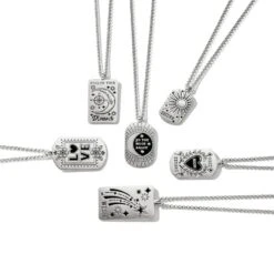 Emblem Shine Necklace -Jewelry&Accessories Sales emblem shine necklace silver 3