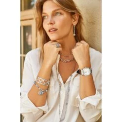 Ferrara Link Short Necklace -Jewelry&Accessories Sales ferrara link short necklace silver 2