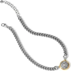 Ferrara Two Tone Necklace -Jewelry&Accessories Sales ferrara two tone necklace silver gold 2 47e2034b 21c9 4ba1 a1e7 bcf20dae5f44