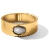 Golden Moon Hinged Bangle -Jewelry&Accessories Sales golden moon hinged bangle brushed gold 0