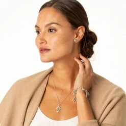 Greek Petite Cross Necklace -Jewelry&Accessories Sales greek petite cross necklace silver gold 3 7f9f5f7e 7397 4805 826d 8da8b7d5bf62