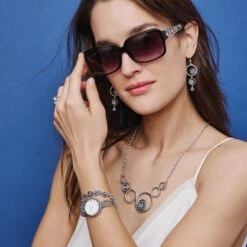 Halo Radiance French Wire Earrings -Jewelry&Accessories Sales halo radiance french wire earrings silver tanzanite 2 64e5205a af9c 407e b725 e59f740415b0