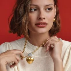 Inner Circle Heart Toggle Necklace 16 Inner Circle Heart Toggle Necklace -Jewelry&Accessories Sales inner circle heart toggle necklace silver gold 4