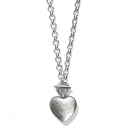 Inner Circle Heart Toggle Necklace 17 Inner Circle Heart Toggle Necklace -Jewelry&Accessories Sales inner circle heart toggle necklace silver 0