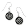 Interlok Noir French Wire Earrings -Jewelry&Accessories Sales interlok noir french wire earrings silver black 0 5275e360 2256 4ba9 b317 10e4dd285084