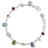 Meridian Aurora Petite Bracelet 2 Meridian Aurora Petite Bracelet -Jewelry&Accessories Sales meridian aurora petite bracelet silver multi 0