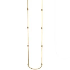 Meridian Petite Long Necklace -Jewelry&Accessories Sales meridian petite long necklace gold 0