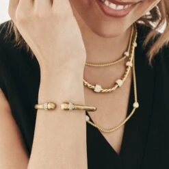 Meridian Petite Long Necklace -Jewelry&Accessories Sales meridian petite long necklace gold 2