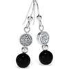 Meridian Petite Prime French Wire Earrings -Jewelry&Accessories Sales meridian petite prime french wire earrings silver black 0 50274ee8 b428 427c 8957 75b8d3bef9cb