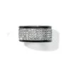 Meridian Ring -Jewelry&Accessories Sales meridian ring black silver 1