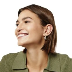 Meridian Two Tone Hoop Earrings -Jewelry&Accessories Sales meridian two tone hoop earrings silver gold 2 e000966d c726 4df4 83b6 ac45abe5ac89