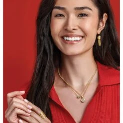 Meridian Zenith Tassel French Wire Earrings -Jewelry&Accessories Sales meridian zenith tassel french wire earrings gold 2