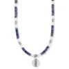 Mingle Shores Petite Beaded Necklace 1 Mingle Shores Petite Beaded Necklace -Jewelry&Accessories Sales mingle shores petite beaded necklace silver blue 0