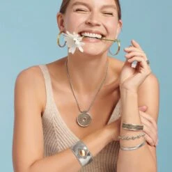 Monete Ring Necklace -Jewelry&Accessories Sales monete ring necklace silver gold 4