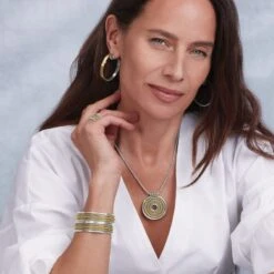 Monete Ring Necklace -Jewelry&Accessories Sales monete ring necklace silver gold 5