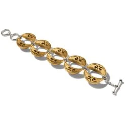 Mystic Moon Link Bracelet -Jewelry&Accessories Sales mystic moon link bracelet gold silver 1