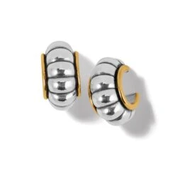 Mystic Moon Scallop Hoop Earrings -Jewelry&Accessories Sales mystic moon scallop hoop earrings silver gold 0