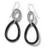 Neptune's Rings Night French Wire Earrings -Jewelry&Accessories Sales neptune s rings night french wire earrings silver black 0 26a10940 8138 46b9 ae98 f151b855801c