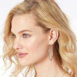 Pebble Large Oval Hoop Earrings 7 Pebble Large Oval Hoop Earrings -Jewelry&Accessories Sales pebble large oval hoop earrings silver 2 b2329c90 b7c9 493b 9e45 5671a8d40549