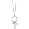 Pebble Pearl Charm Ring Necklace 2 Pebble Pearl Charm Ring Necklace -Jewelry&Accessories Sales pebble pearl charm ring necklace silver pearl 0 a02bb343 5628 4d30 a2ec 38fc75071a48