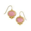 Pink Moon French Wire Earrings -Jewelry&Accessories Sales pink moon french wire earrings gold pink 0