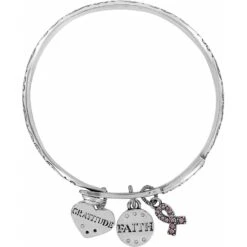 Power Of Pink 2015 Bangle -Jewelry&Accessories Sales power of pink 2015 bangle silver pink 3 bf392b01 49f3 4840 8a2c bbca70a6fef9