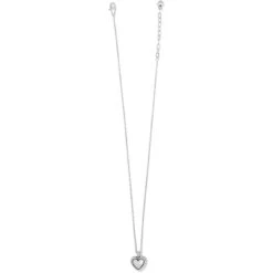 Pretty Tough Bold Heart Petite Necklace 9 Pretty Tough Bold Heart Petite Necklace -Jewelry&Accessories Sales pretty tough bold heart petite necklace silver 2
