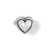Pretty Tough Bold Heart Ring -Jewelry&Accessories Sales pretty tough bold heart ring silver 0