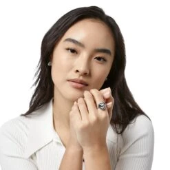 Pretty Tough Bold Heart Ring -Jewelry&Accessories Sales pretty tough bold heart ring silver 3